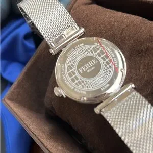 NIB FERRE MILANO Ronda 763E Crystal Embellished Cuff34mm made in Switzerland NWT FERRE MILANO | Accessories | Nib Ferre Milano Ronda 763e  main image 2